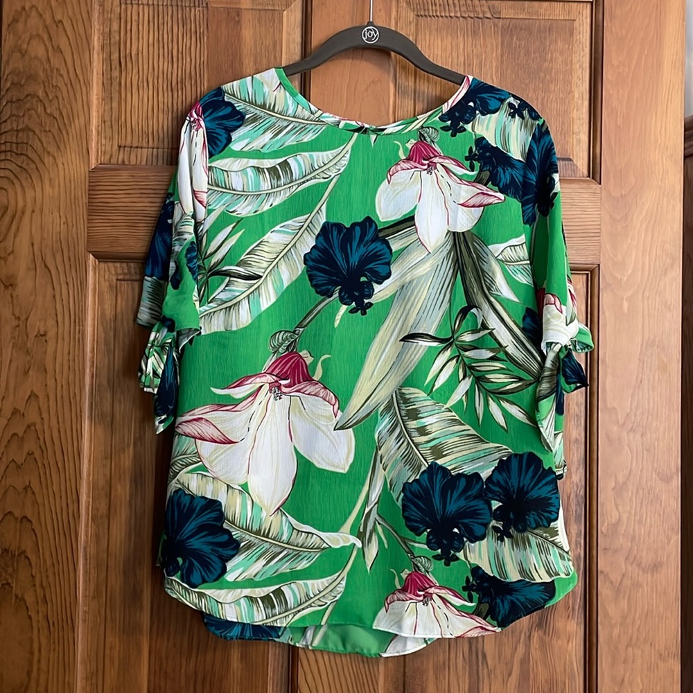 Ann Taylor Factory - tropical top brightens the day!